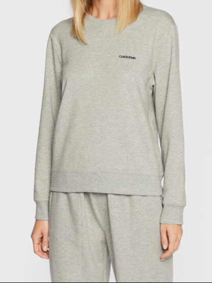 Calvin Klein Regular Fit Sweatshirt – Grijs – Dames
