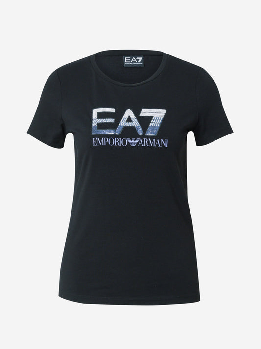 Emporio Armani EA7 T-shirt – Zwart – Dames