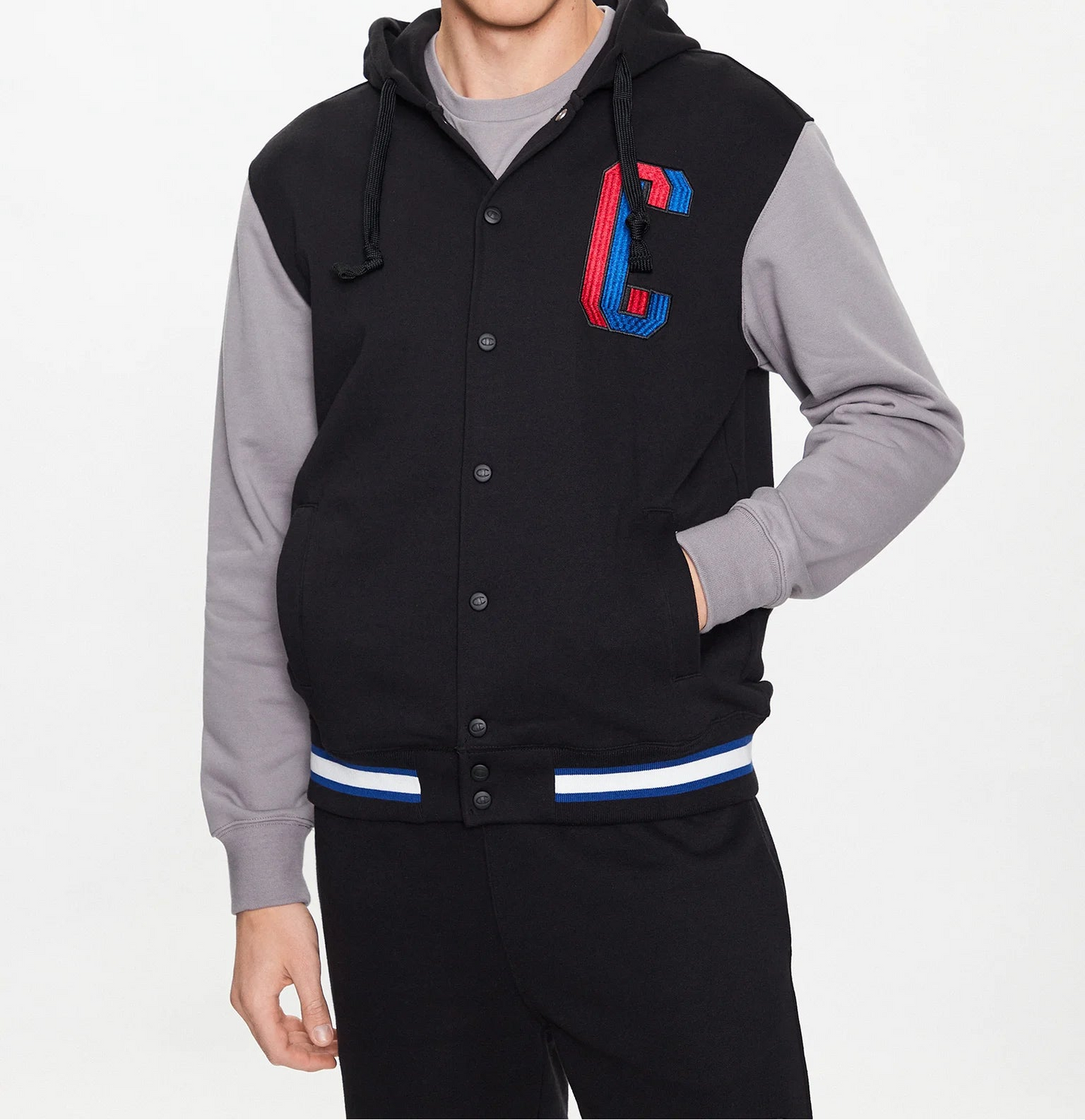 Champion Bomberjack – Zwart/Grijs – Heren