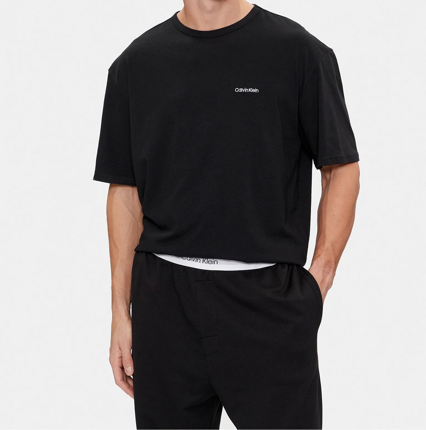 Calvin Klein Lounge T-shirt – Zwart – Heren