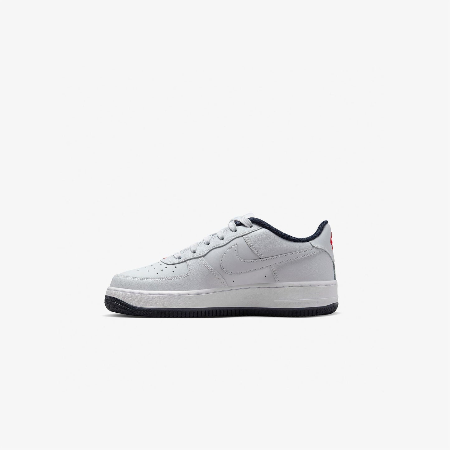 Nike Air Force 1 Sneakers – Rood/Wit – Dames