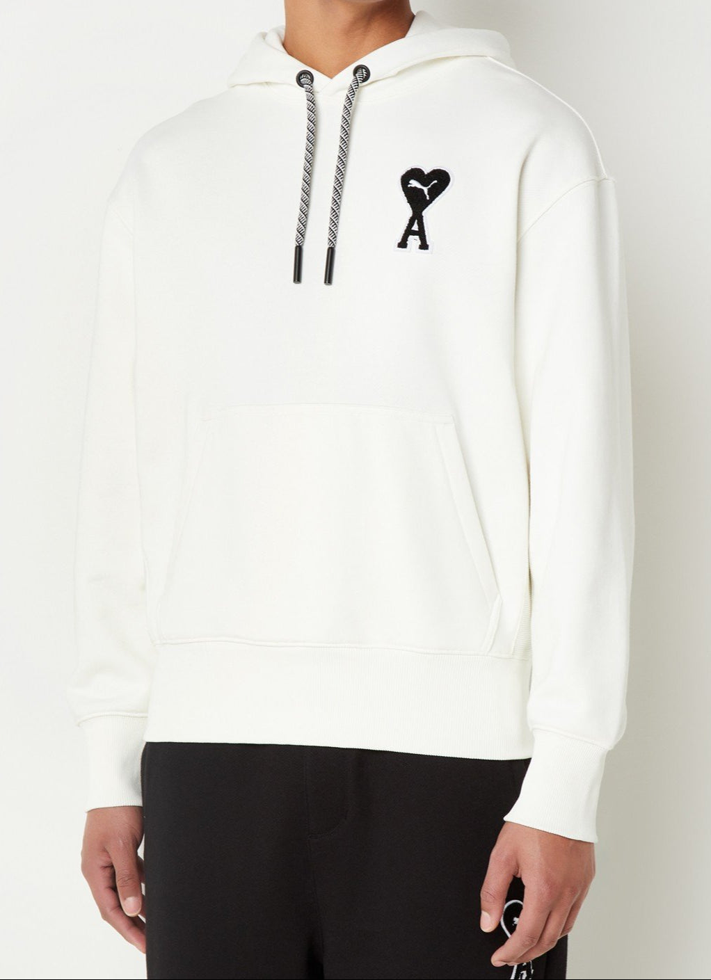 Puma x AMI Hoodie – Wit – Heren