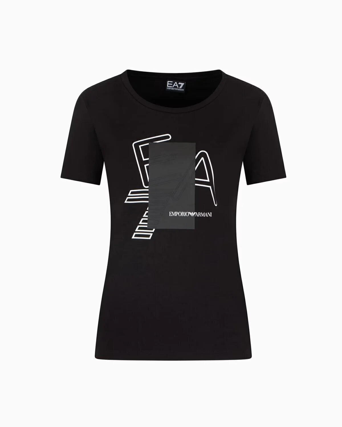 Armani Emporio EA7 T-shirt – Zwart – Dames