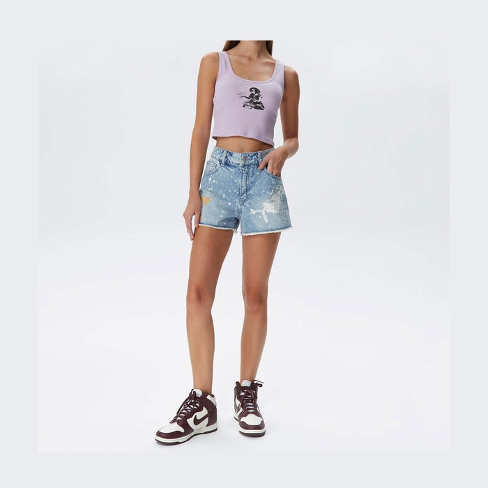 Guess Mouwloos Topje – Paars – Dames