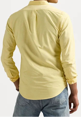 Ralph Lauren Slim Fit Poloshirt – Geel – Heren