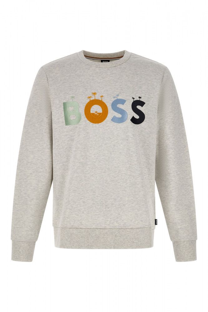 BOSS Sweatshirt – Grijs – Heren