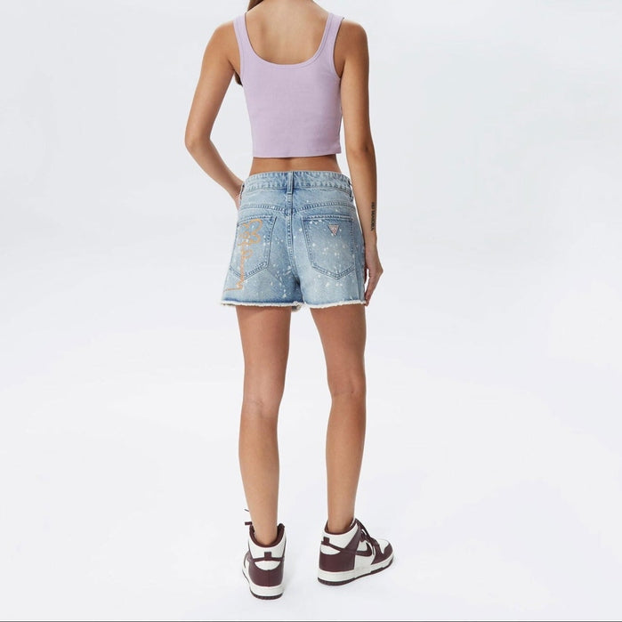 Guess Mouwloos Topje – Paars – Dames