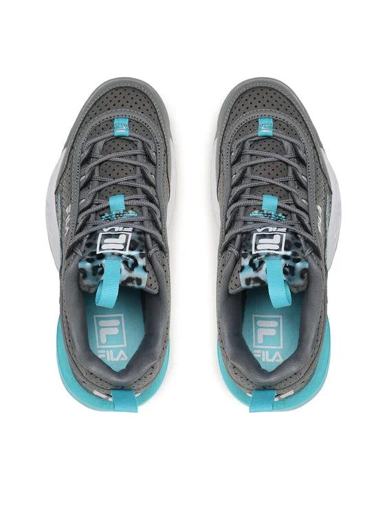 Fila Disruptor Sneakers – Grijs/Multicolor – Dames