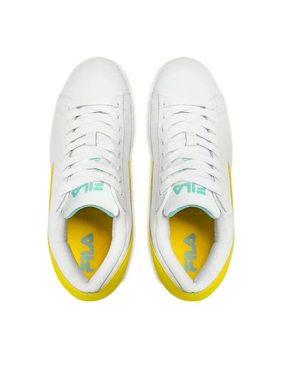 Fila Highflyer L Sneakers – Wit/Geel – Dames