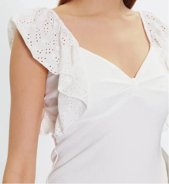 Guess Raina Blouse – Wit – Dames