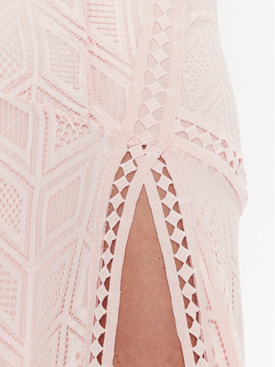 Guess Kanten Jurk – Wit/Roze – Dames