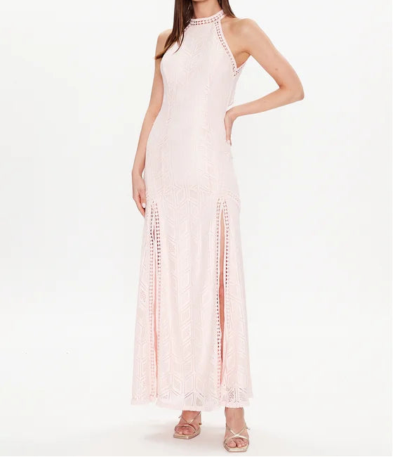 Guess Kanten Jurk – Wit/Roze – Dames