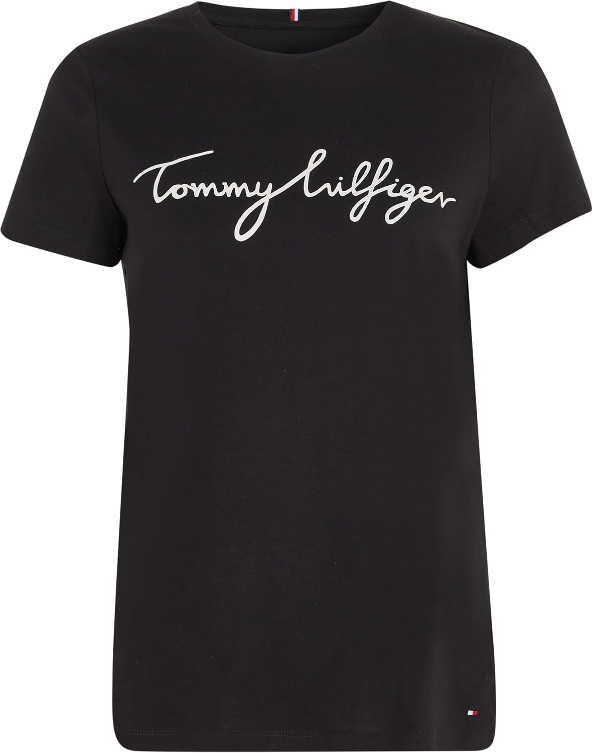 Tommy Hilfiger T-shirt – Zwart – Dames