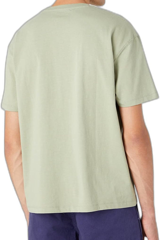 Wrangler Casey Jones T-shirt met borstpatch – Groen – Heren
