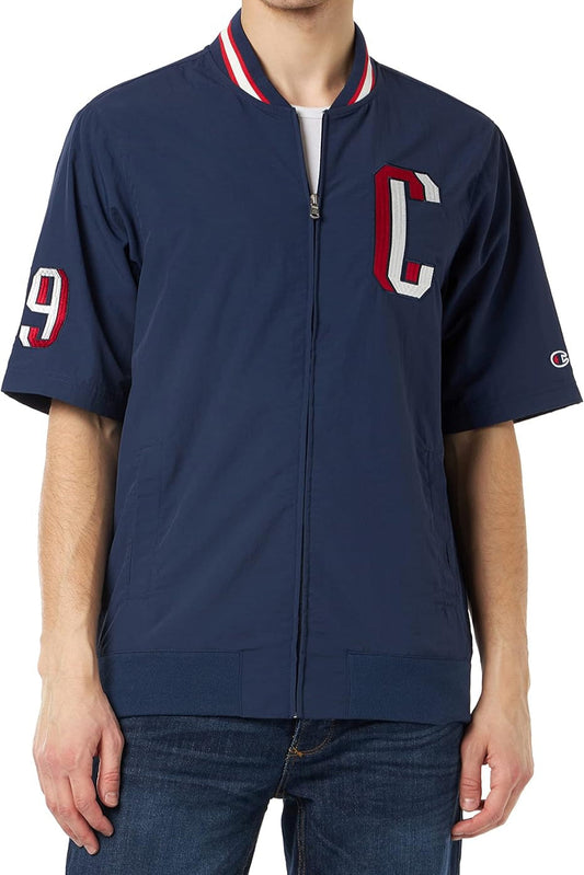 Champion Jas met korte mouwen – Marineblauw – Heren