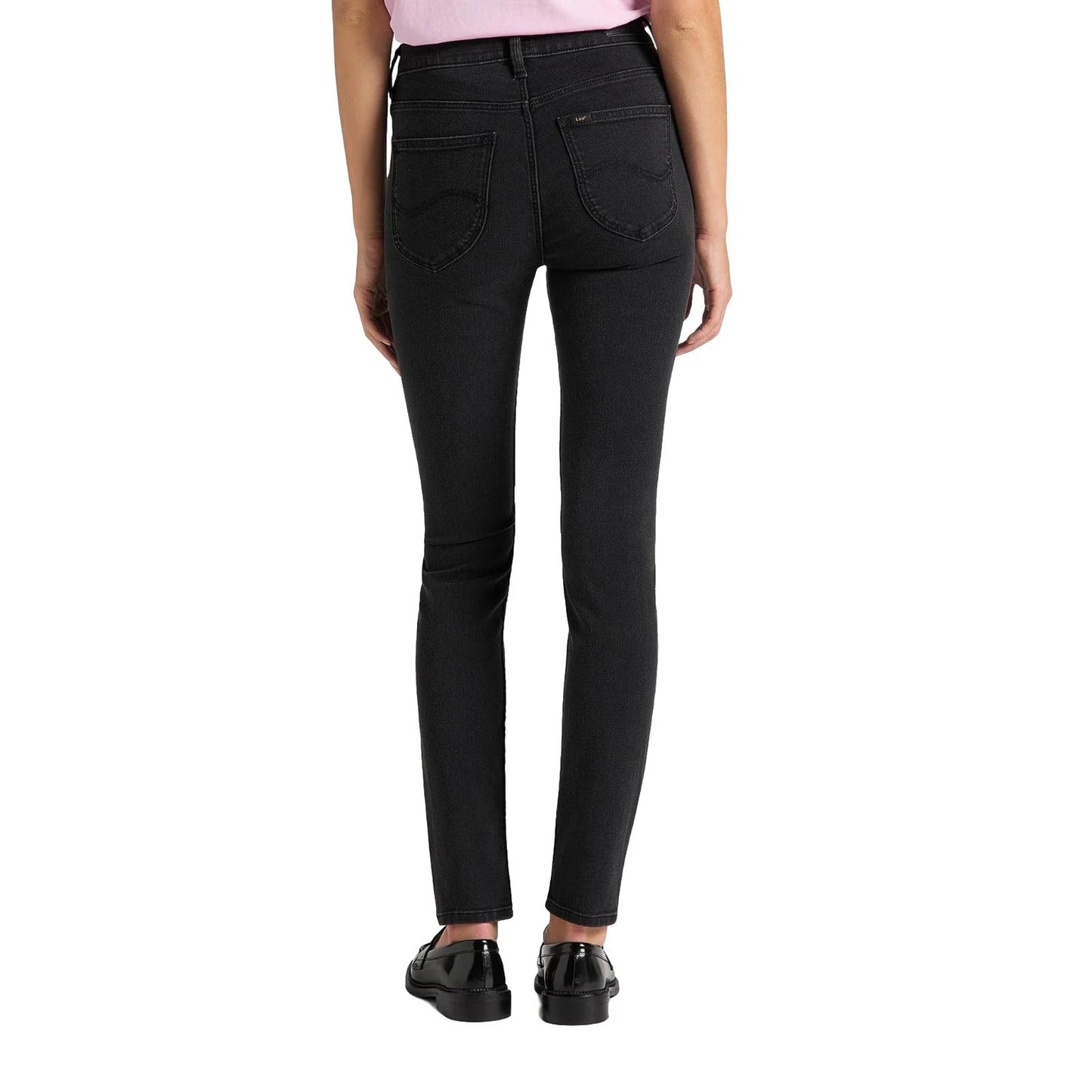 Lee Skinny Fit Jeans – Zwart – Dames
