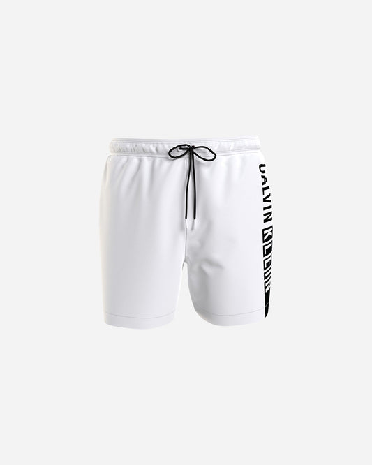 Calvin Klein Taillekoord Zwemshort – Wit – Heren