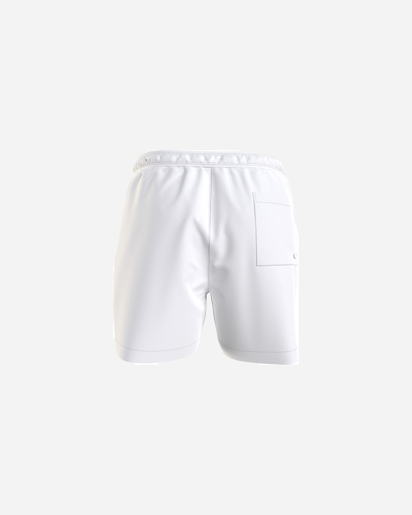 Calvin Klein Taillekoord Zwemshort – Wit – Heren