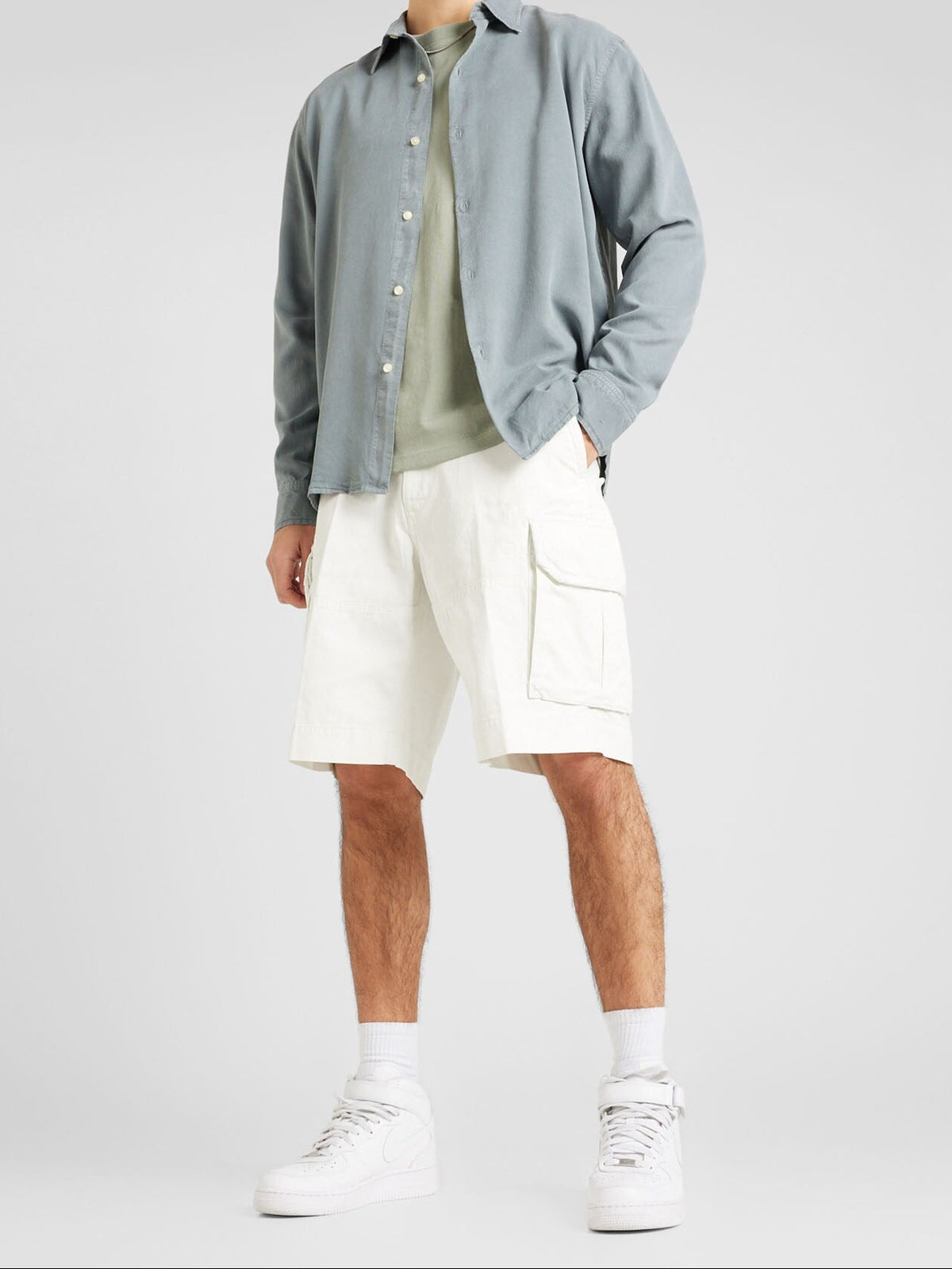 Ralph Lauren Cargo Shorts - Wit – Heren