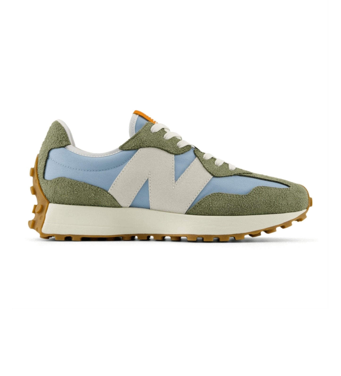 New Balance 327 Multicolor Sneakers – Groen/Blauw – Heren
