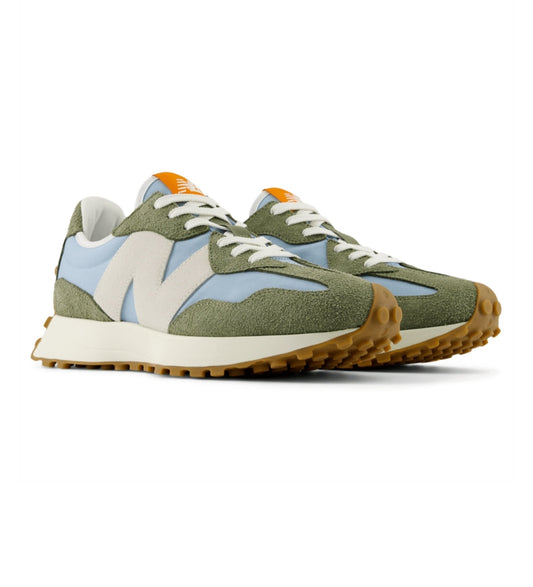 New Balance 327 Multicolor Sneakers – Groen/Blauw – Heren