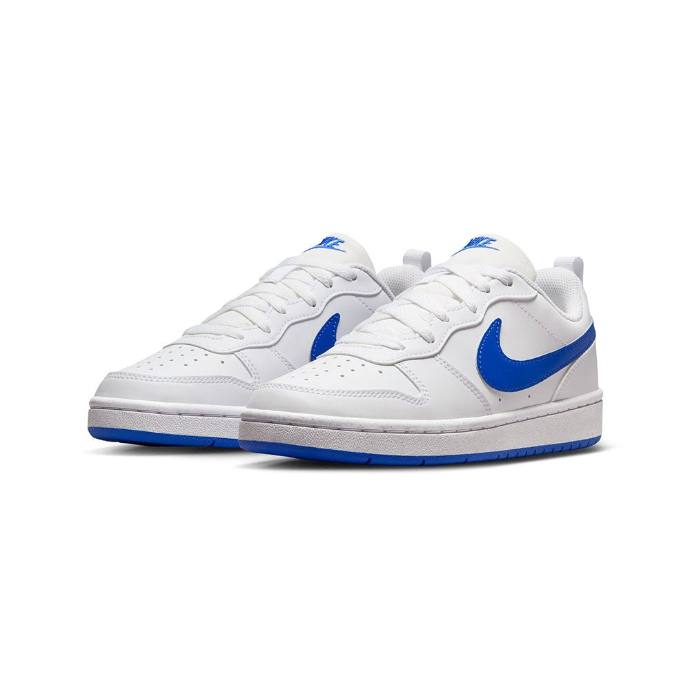 Nike Court Borough Low Sneakers – Wit/Blauw – Dames