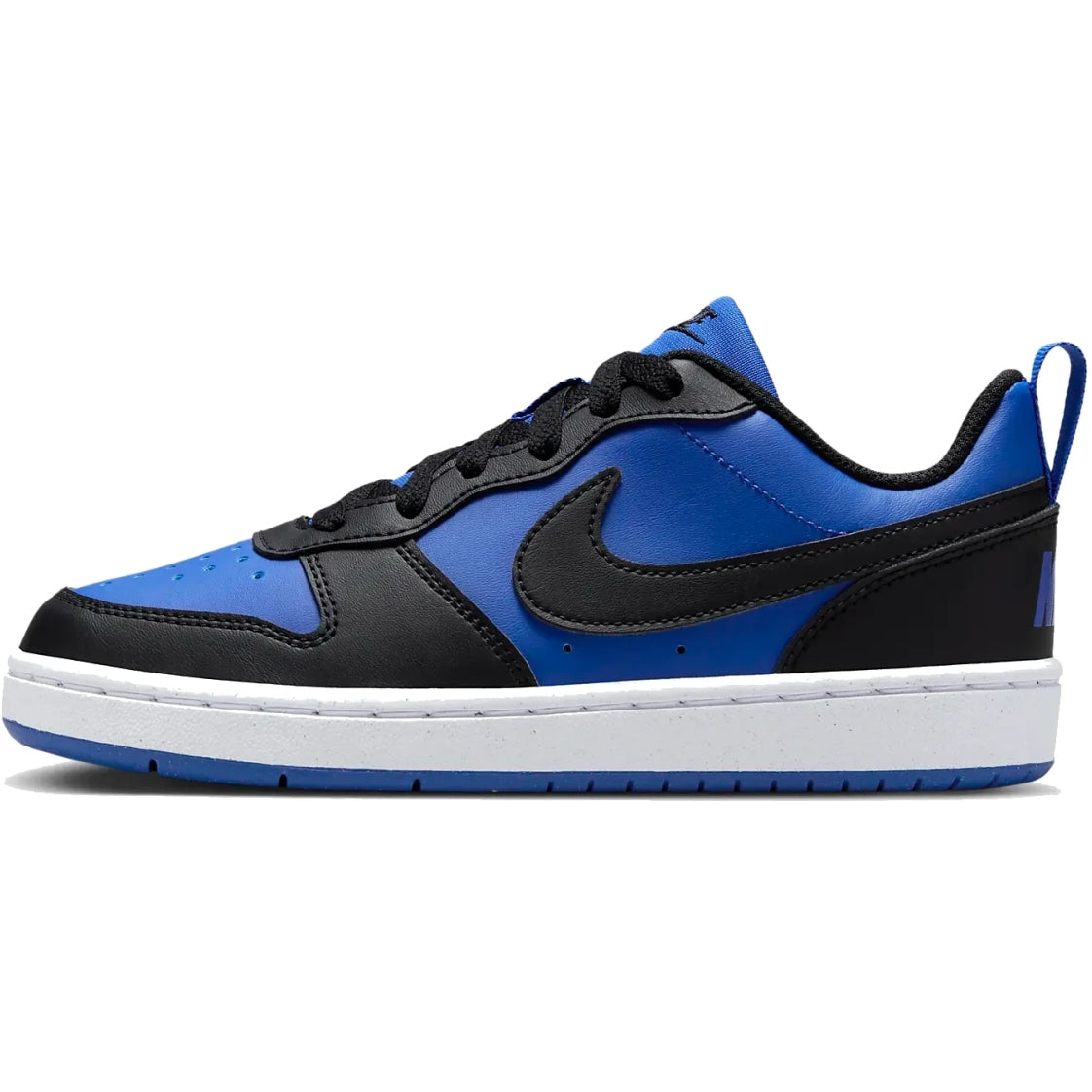 Nike Court Borough Low Sneakers – Zwart/Blauw – Dames