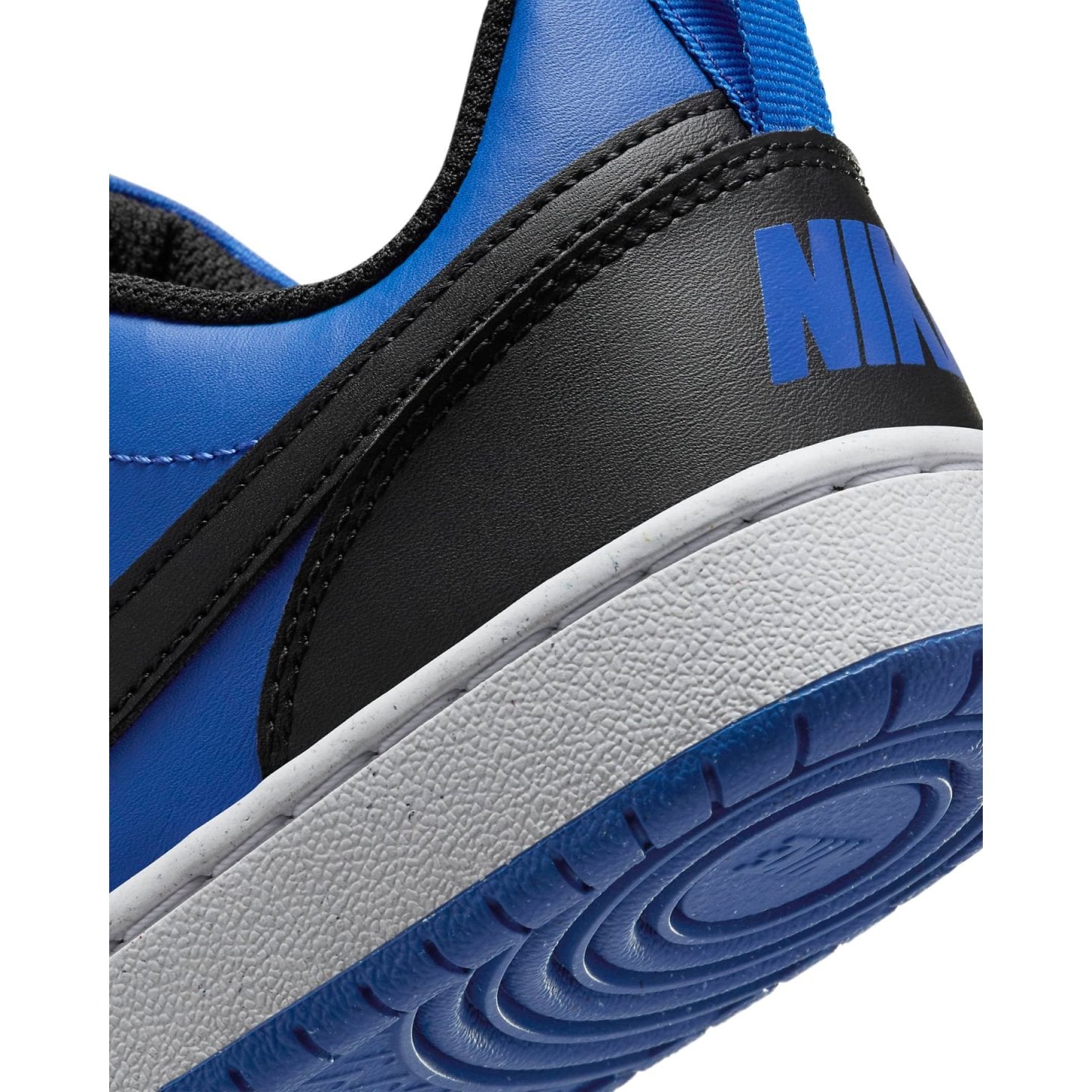 Nike Court Borough Low Sneakers – Zwart/Blauw – Dames