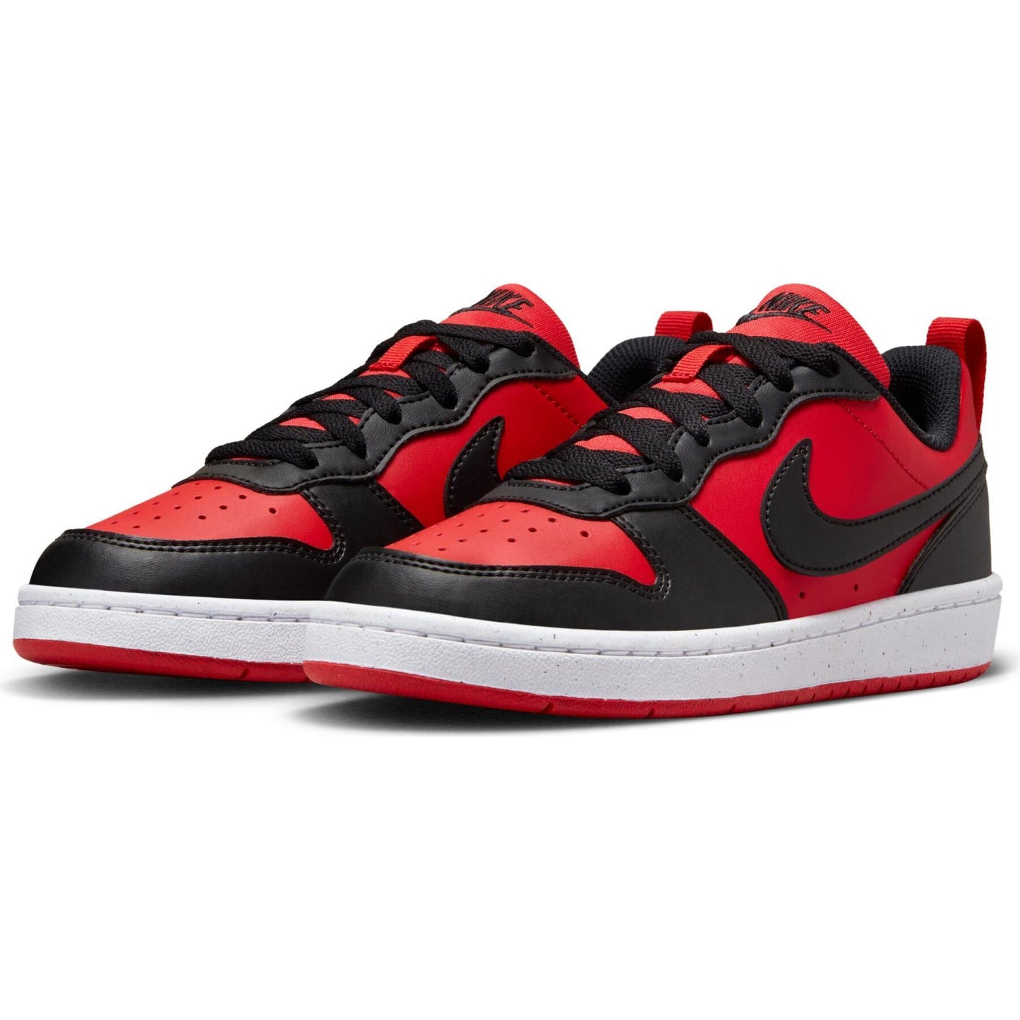 Nike Court Borough Low Recraft Sneakers – Zwart/Rood – Dames