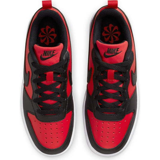 Nike Court Borough Low Recraft Sneakers – Zwart/Rood – Dames
