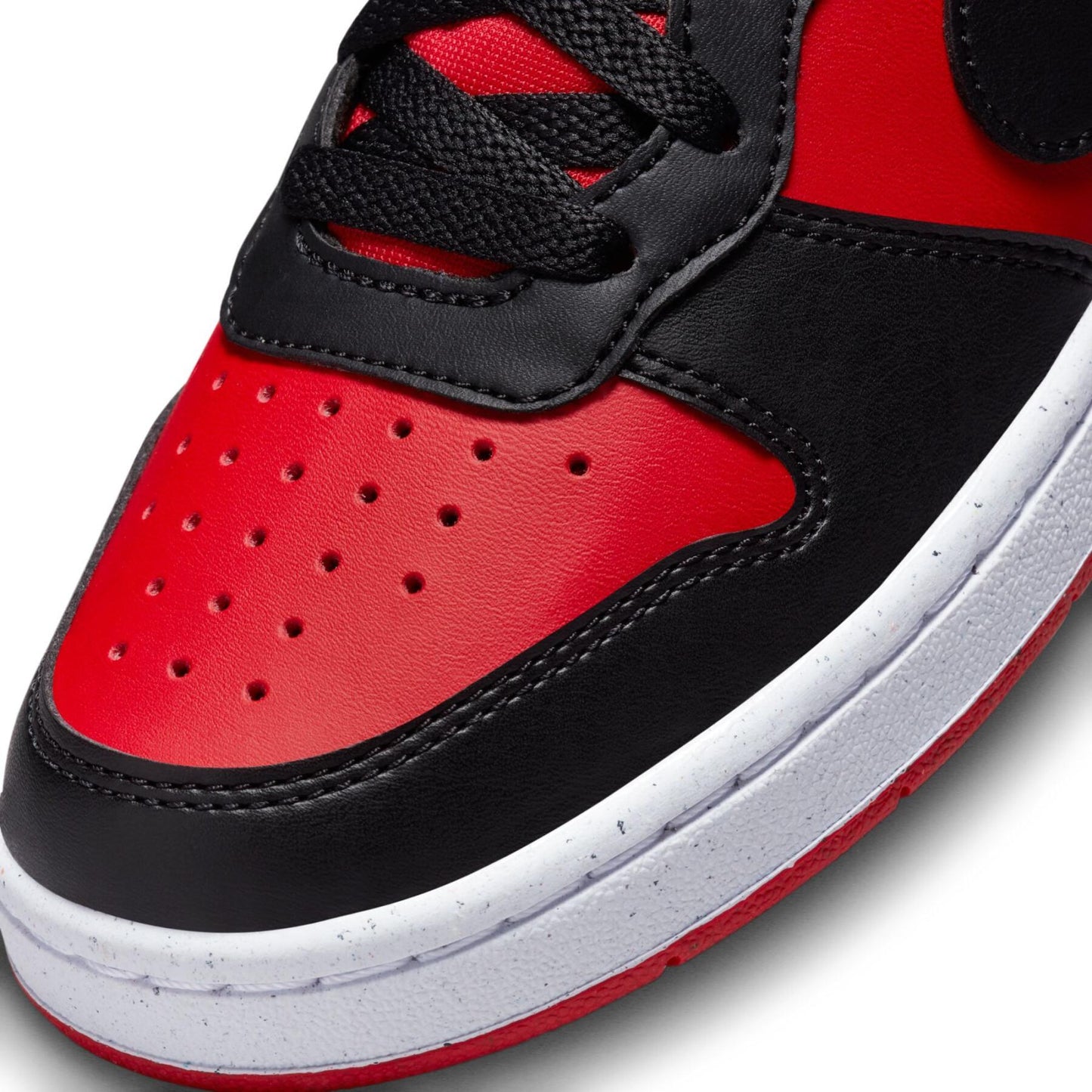 Nike Court Borough Low Recraft Sneakers – Zwart/Rood – Dames