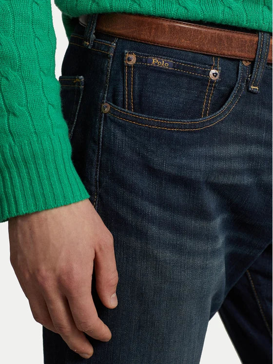 Ralph Lauren Slim fit Jeans – Donkerblauw – Heren