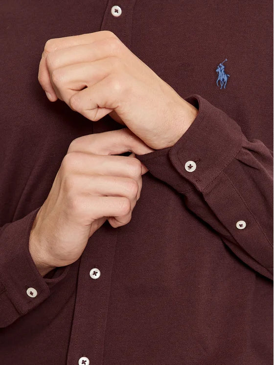 Ralph Lauren Overhemd – Bordeaux – Heren