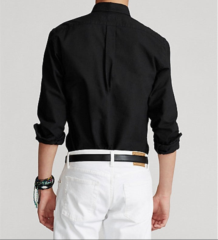 Ralph Lauren Oxford Overhemd - Zwart – Heren