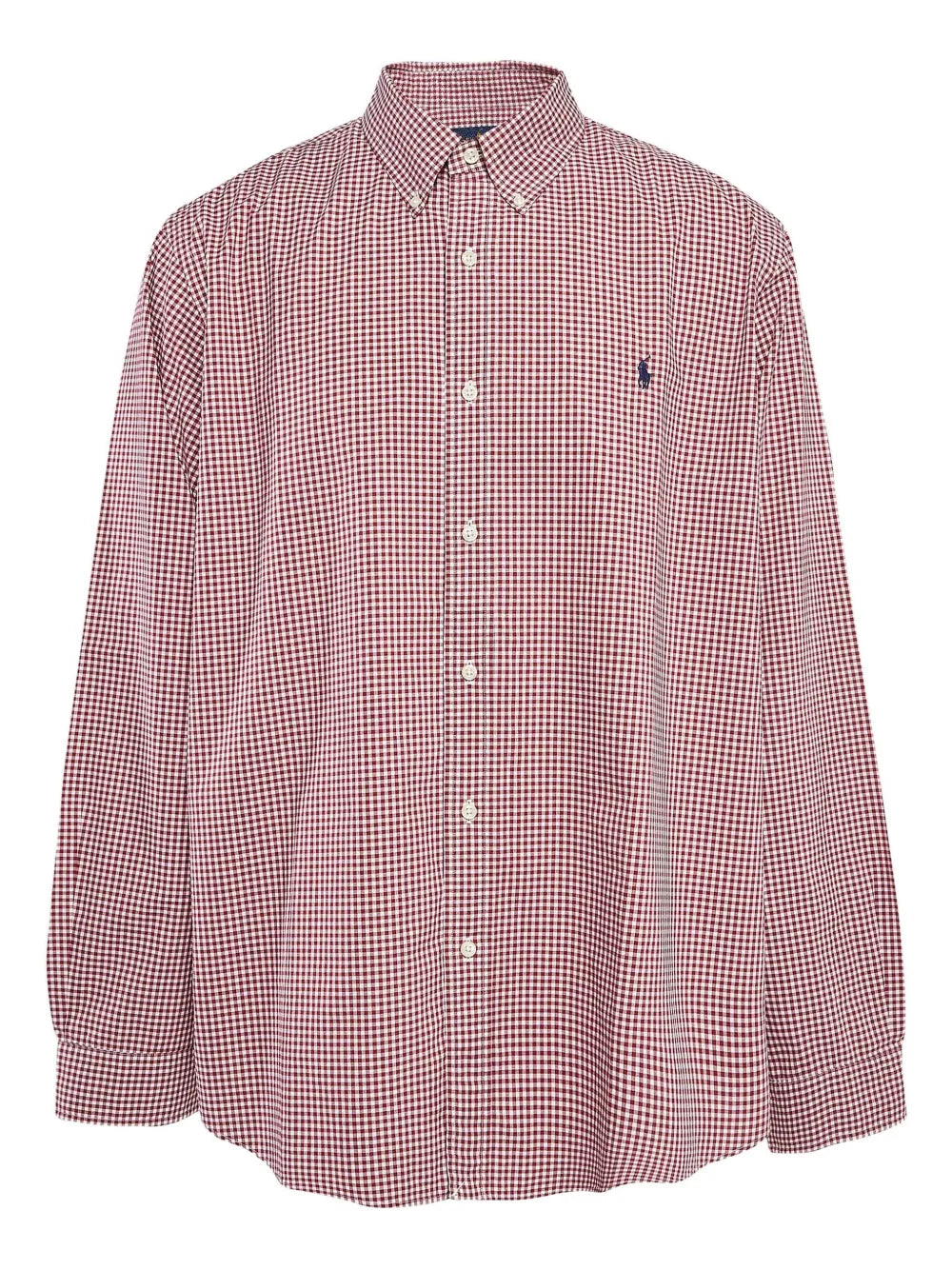 Ralph Lauren geruit overhemd – bordeaux – heren