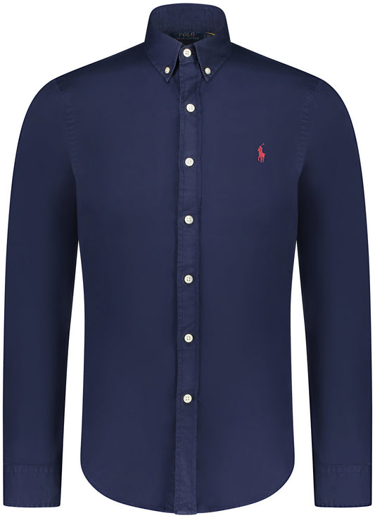 Ralph Lauren Overhemd – Marineblauw – Heren