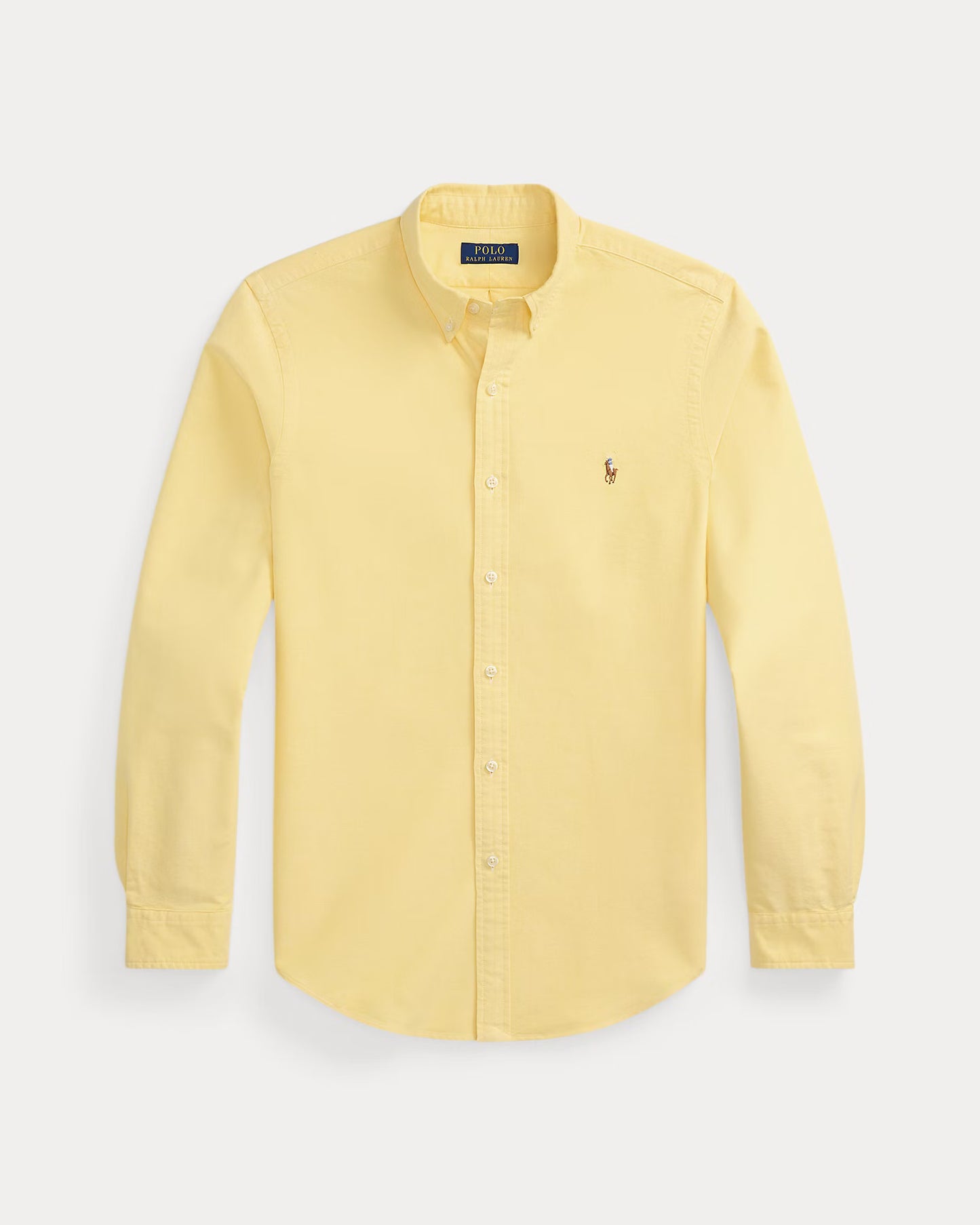 Ralph Lauren Slim Fit Poloshirt – Geel – Heren