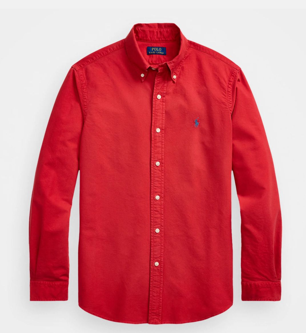 Ralph Lauren Overhemd – Rood – Heren