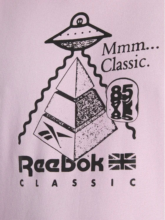 Reebok Classic Skateboard Hoodie – Roze