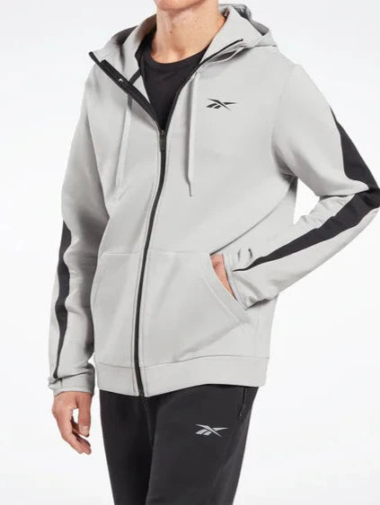 Reebok Sweatshirt met normale pasvorm – Grijs – Heren