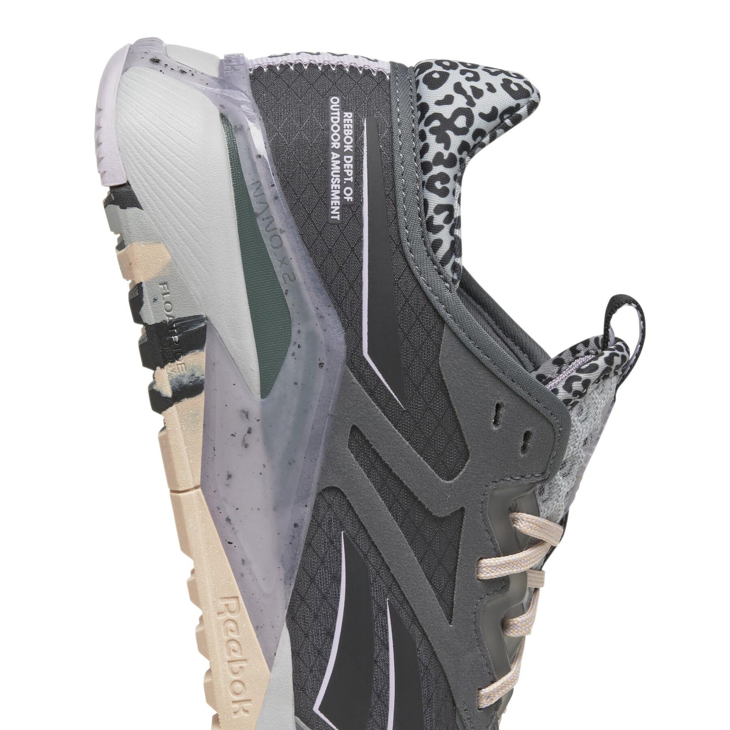 Reebok Nano X2 TR Sneakers – Grijs/Multicolor – Dames