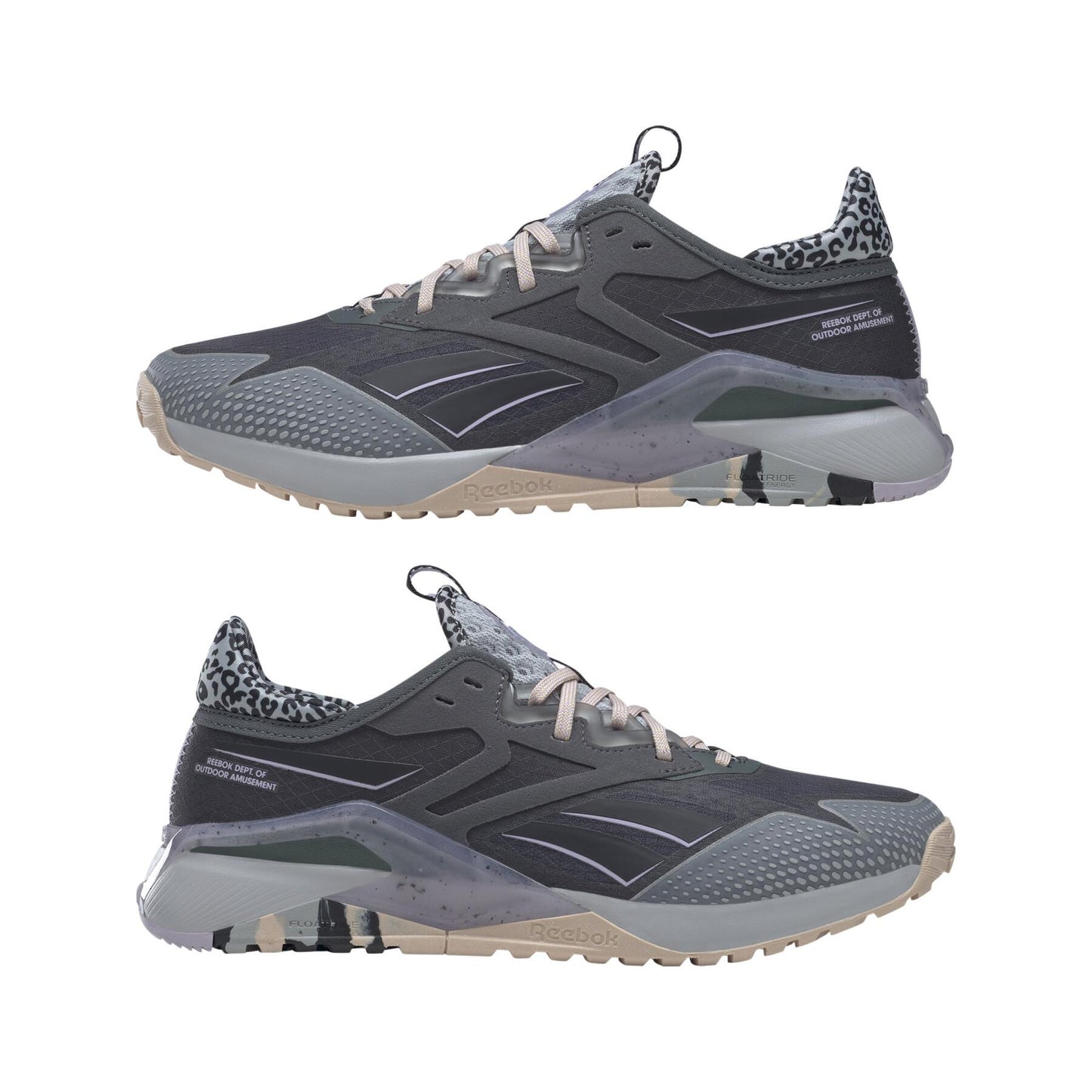 Reebok Nano X2 TR Sneakers – Grijs/Multicolor – Dames