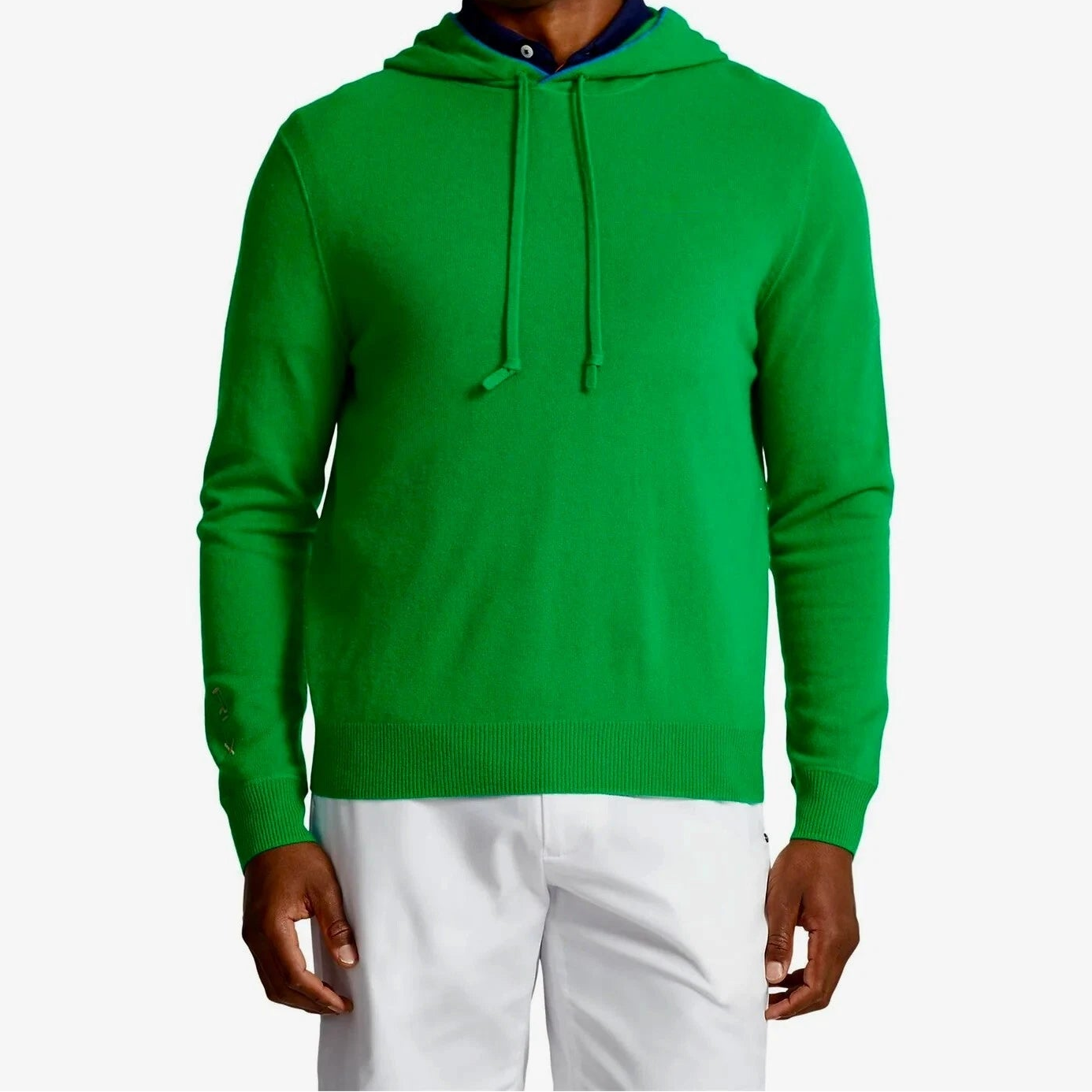 RLX Ralph Lauren Gebreide hoodie met mesh - Groen - Heren