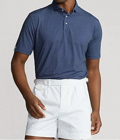 RLX Ralph Lauren Pindot Polo – Navy - Heren