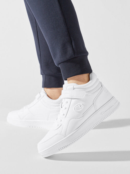 Champion Rebound Mid Sneakers – Triple Wit – Heren