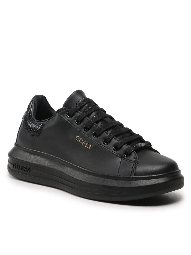 Guess Vibo Mixed Sneakers – Zwart – Dames
