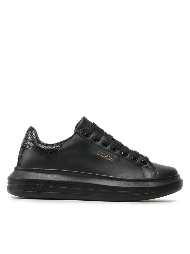 Guess Vibo Mixed Sneakers – Zwart – Dames