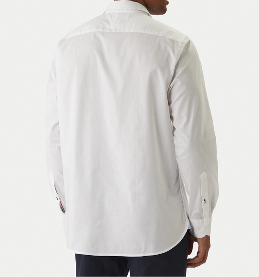 Tommy Hilfiger Casual Overhemd – Wit – Heren