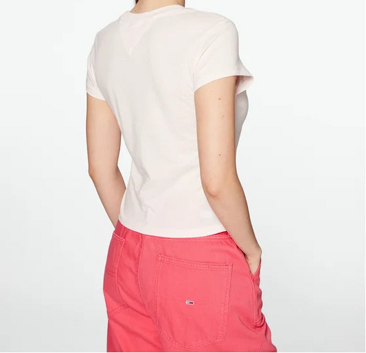 Tommy Jeans T-Shirt – Beige – Dames