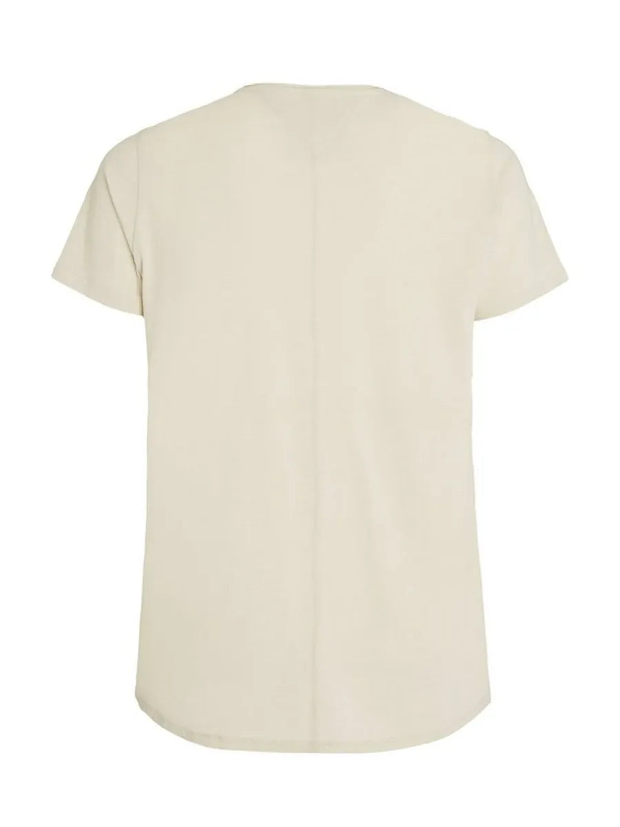 Tommy Jeans Slim Fit T-shirt – Beige – Heren